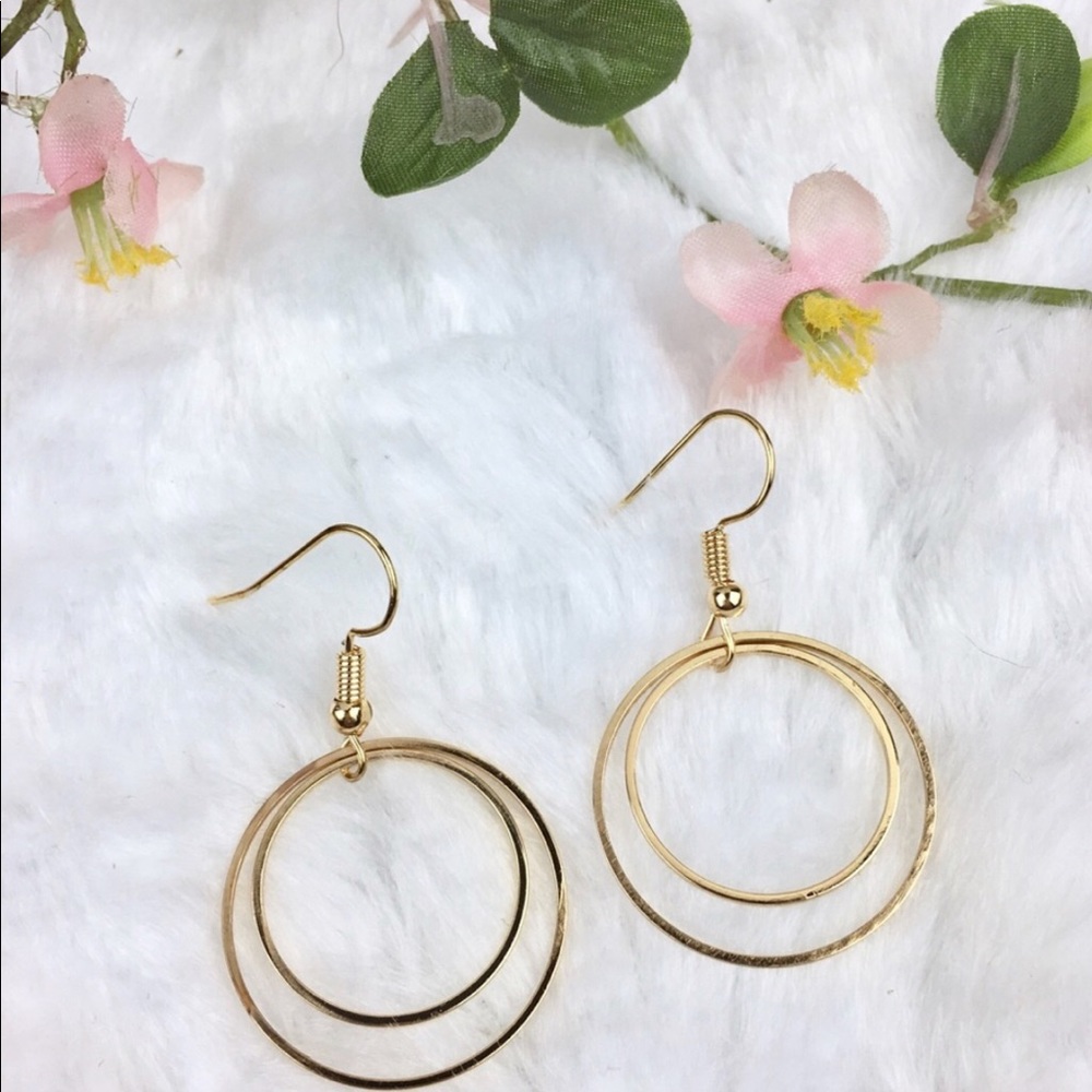 Beautiful Double Hoop Earrings!